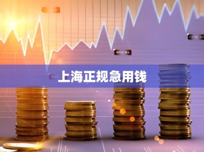 上海正规急用钱